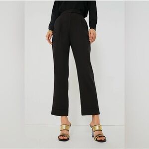Tuckernuck Black Pleated Duncan Trouser Sz S